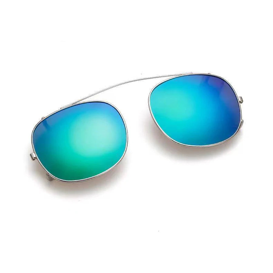 Polarized Clip-on For Johnny Depp Lemtosh Frame Sunglasses Men Women Brand For Male Eyeglasses