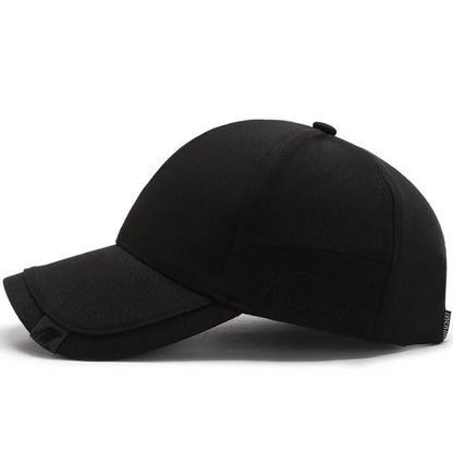 Casquette de soleil à séchage rapide pour femme, casquette de sport décontractée pour homme, casquette de baseball grande taille 60-65 cm, casquette à visière ajustable, casquette à visière