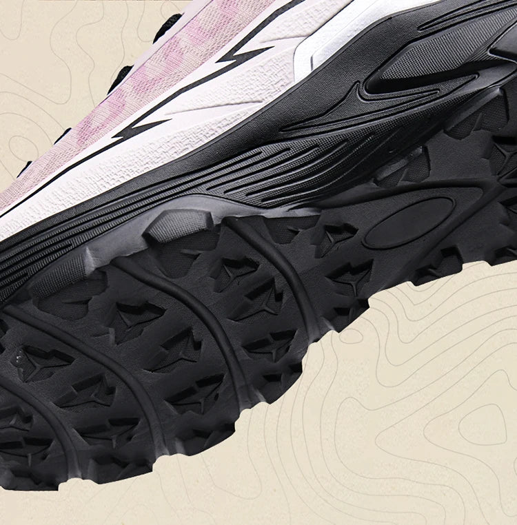 Men's Off-Road Running Shoes Spring and Summer Outdoor Power Grip Sports Shoes Breathable Trail Running Shoes for Women