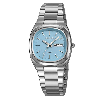 SKMEI 2420 Casual Female Wristwatch Dress For Women Ladies Business Steel Clock Fashion Quartz Date Time Women Luxury Watches