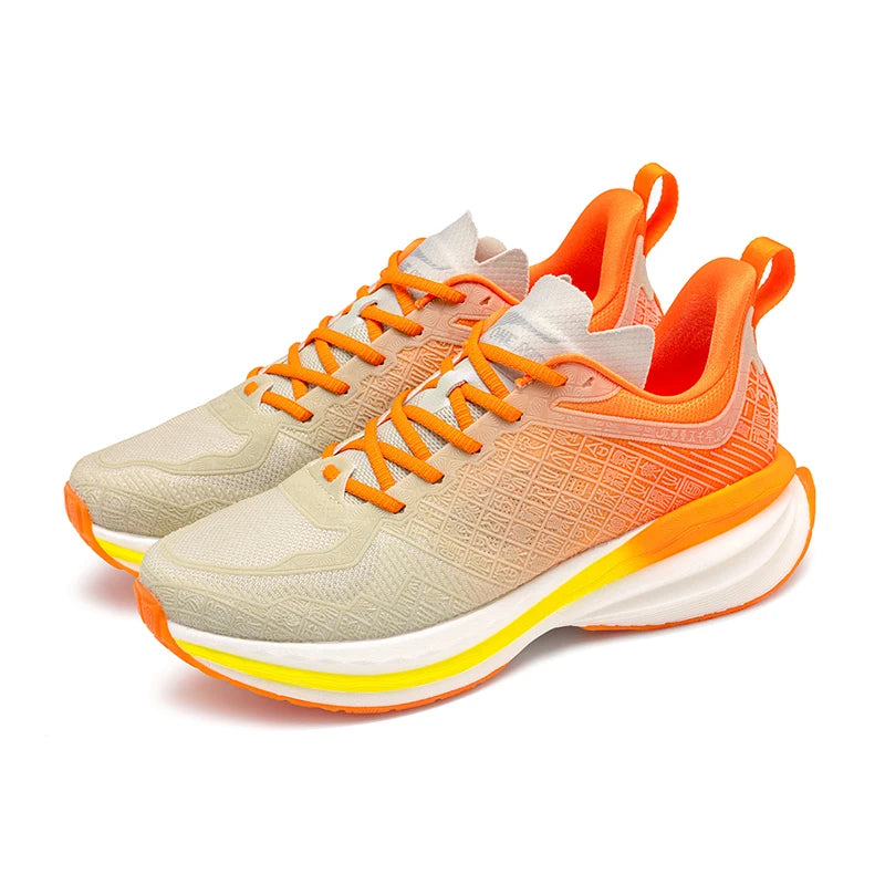 ONEMIX Chinese Sports Shoes New Shock-absorbent Men Running Shoes Non-slip Breathable Lightweight Outdoor Women Sneaker
