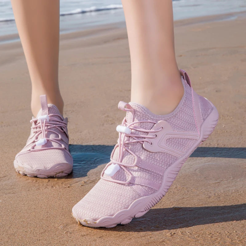 Summer Unisex Swimming Shoes Outdoor Beach Sandals Water Sports Five-Finger Upstream Shoes Quick-Drying And Non-Slip