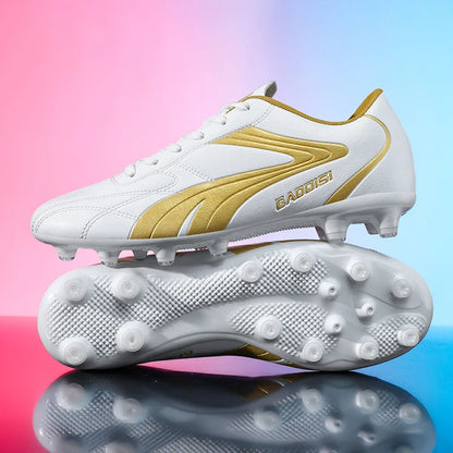 Men's Soccer Shoes Breathable Football Boots Futsal Ultralight Professional Training Sneakers Unisex Grass Cleats Match Sport