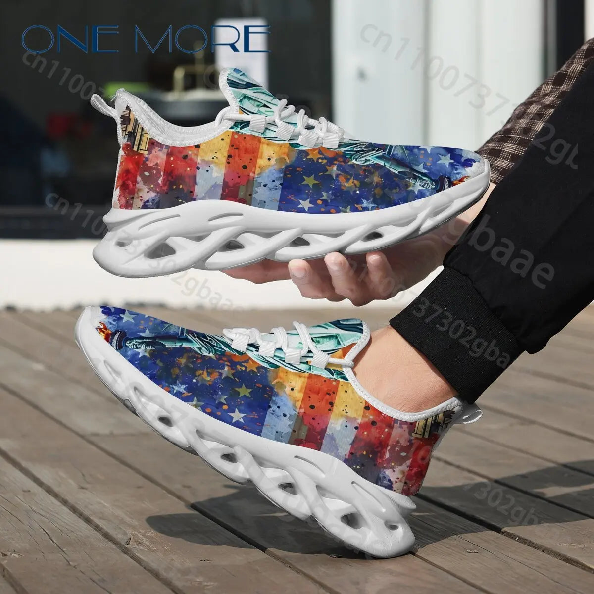 American 250 Independence Day Boys Girls Casual Shoes Personalized Exclusive American Flag Cool Kids Sport Shoes Design in Stock