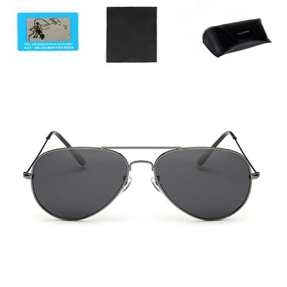 Sunmmer Polarized Sun Glasses Men Women Fashion Luxury Pilot Sunglasses Male UV400 Sunlight Proof Eyewear Female Versatile 3026