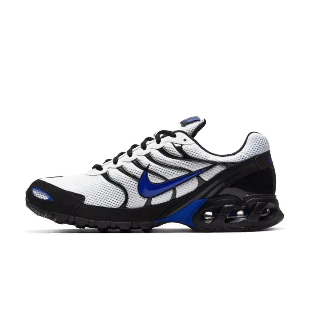 Nike Air Max Torch 4 Men's Training Runners – Black/White/Blue, Breathable Mesh, Casual Comfort, Secure Grip CW7026-100