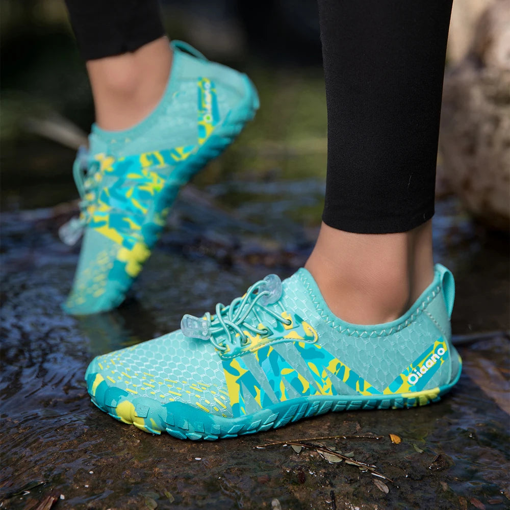 Oiaano Wide Toe Man Barefoot Black Shoes Woman Sports Sneaker Unisex Water Booties Male Aqua Beach Soft Sole Light Breathable