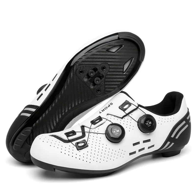 High-Quality Cycling Shoes Men's SPD Self-Locking Racing Bicycle Sports Shoes Women's MTB Mountain Non-Slip Cycling Shoes 36-47