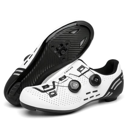 High-Quality Cycling Shoes Men's SPD Self-Locking Racing Bicycle Sports Shoes Women's MTB Mountain Non-Slip Cycling Shoes 36-47