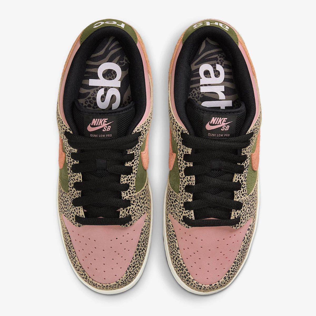 Nike Authentic Dunk Low heren- en dames-sneakers van leer met patchwork, retro en klassiek, IH3211-200