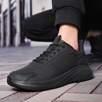 Autumn and Winter Men's Waterproof Sneakers Soft and Cushion Sport Shoes For Walking Plus Size 39-48 Casual Shoes For Men