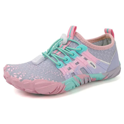 New 12 Colors Water Shoes Kids Summer Beach Five Fingers Barefoot Swimming Aqua Shoes Quick Dry Seaside River Children Sneakers