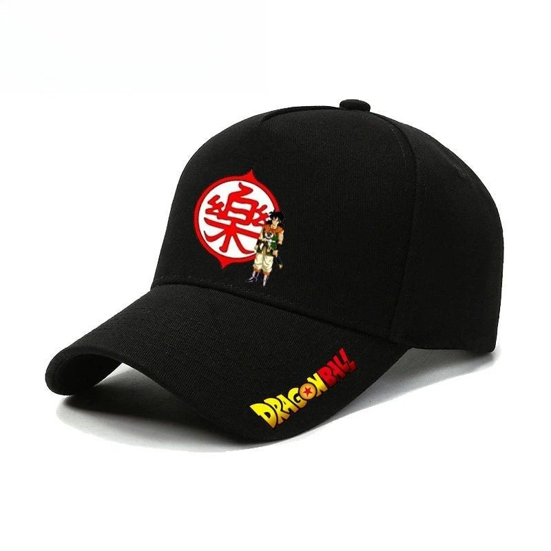 Casquette de baseball unisexe polyvalente et décontractée Dragon Ball Master Roshi Son Goku, imprimé créatif de haute qualité inspiré de l'anime et des dessins animés