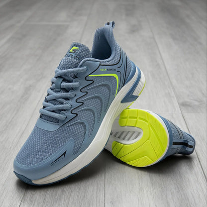 Baasploa Men's Running Shoes Casual Lightweight Mesh Breathable Sneakers Male Outdoor Non-Slip Wear-Resistant Sports Shoes