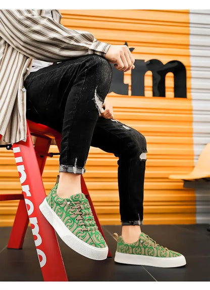 designer shoes black sneakers Male running walking shoes Frenulum free canvas summer shoes 2024 trend Men's luxury sneakers
