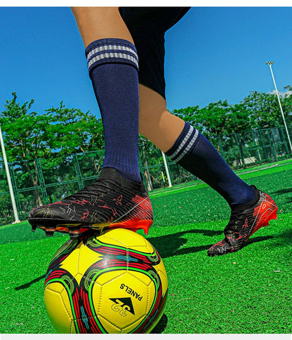 New Men's Football Boots Wholesale Cleats Non-Slip Sneakers Training Soccer Shoes Top Quality FG Drop Shipping Unisex Adult