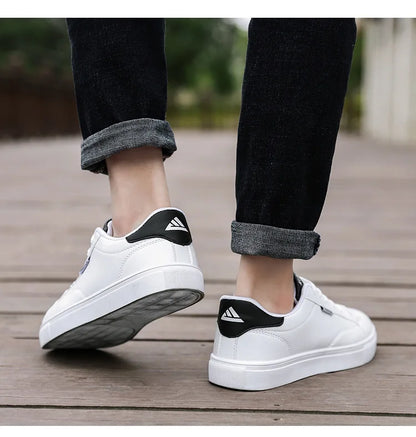 Scarpe da skateboard casual da uomo, scarpe bianche, scarpe da tempo libero per attività all'aperto, sneakers, scarpe da passeggio traspiranti, scarpe basse, Chaussure Homme 39-48