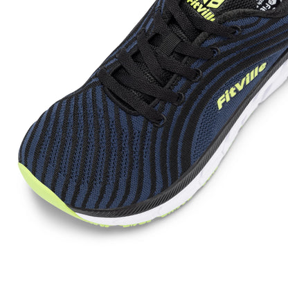 FitVille Wide Toe Box Shoes for Men Cushioned Well Extra Wide Width Shoes Non Slip Wide Lightweight Breathable Running Shoes
