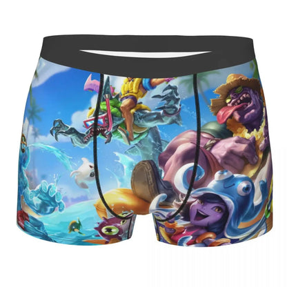 Ornn League of Legends LOL MOBA Games Underpants Breathbale Panties Male Underwear Sexy Shorts Boxer Briefs