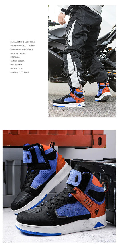 Motorcycle Boots 2026 New Men Women Motorbike Riding Shoes Breathable Biker Boots Motorboats Motorcycle Shoes Bota