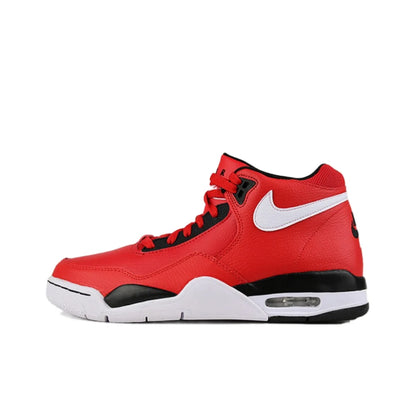 Nike Flight Legacy Mid-Top Retro Basketball Shoes with Slip-Resistant, Durable, and Cushioned Construction Unisex BQ4212-102