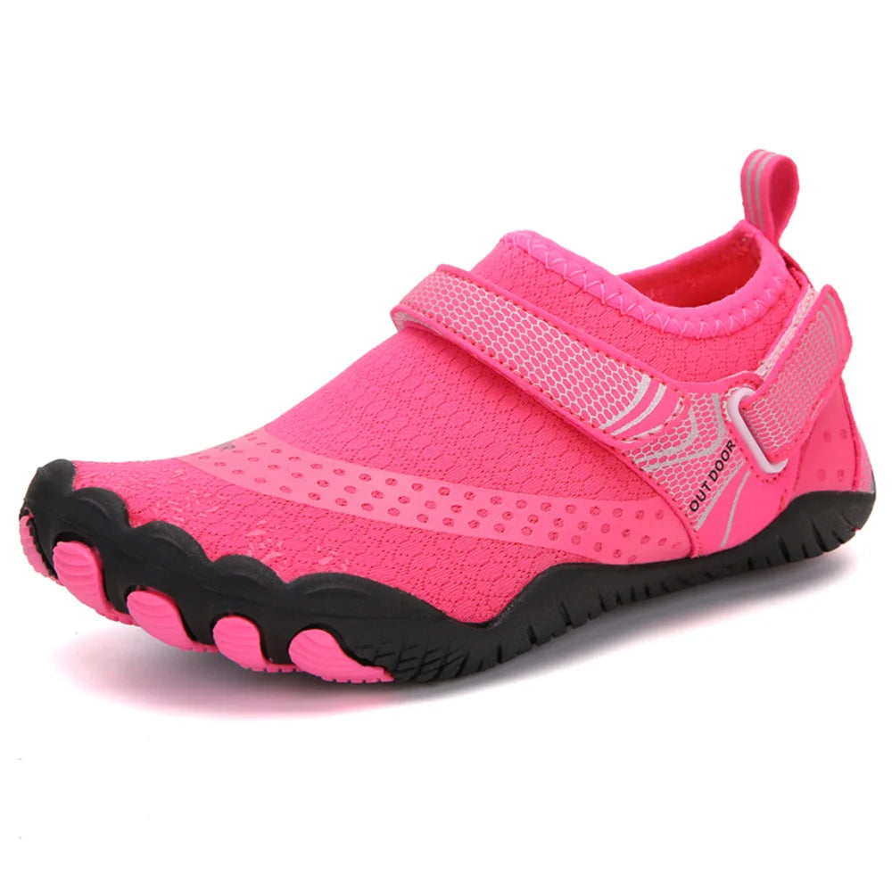 Kids Aqua Shoes Summer Beach Five Fingers Barefoot Water Shoes Swimming Lightweightl Non-slip Seaside River Children Sneakers