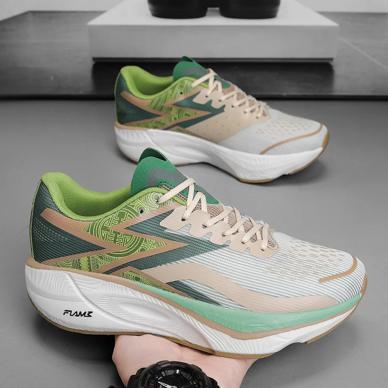 Men's Casual and Comfortable Solid Color Wear-Resistant Jogging Shoes Breathable and Easy-To-Wear Sports Shoes Non-Slip