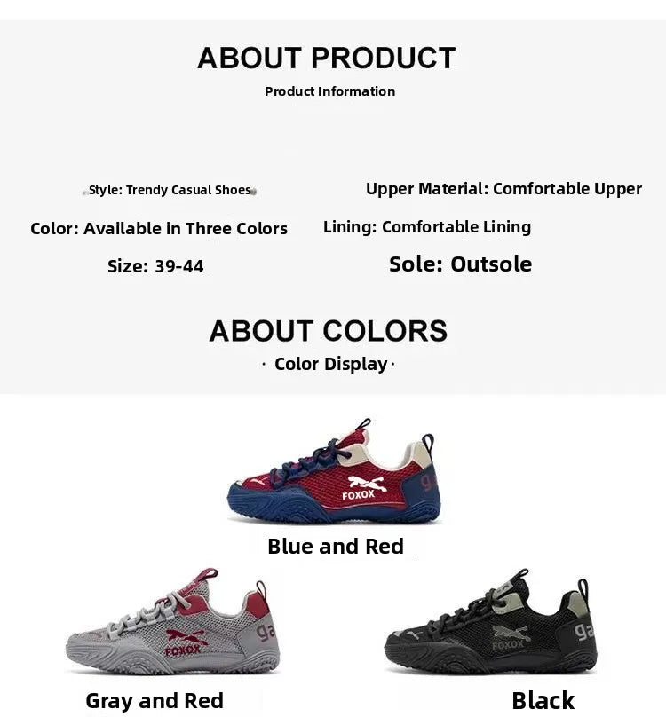 Men's Breathable Running Shoes Lightweight Mesh Upper Comfortable Soft Sole Sporty Casual Sneakers Trendy Summer Footwear
