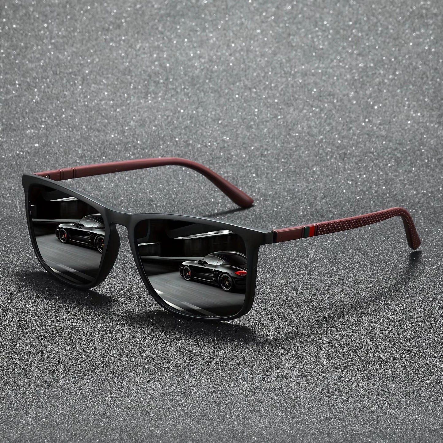 2025 Square Polarized Protective Sunglasses Anti Glare Sun Shades For Summer Party Vacation Travel Driving Fishing UV400