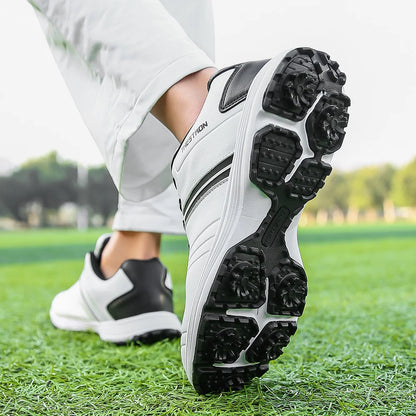 Waterproof Men's Golf Shoes Professional Lightweight Golfer Footwear Outdoor Golfing Sport Trainers Athletic Sneakers Brand