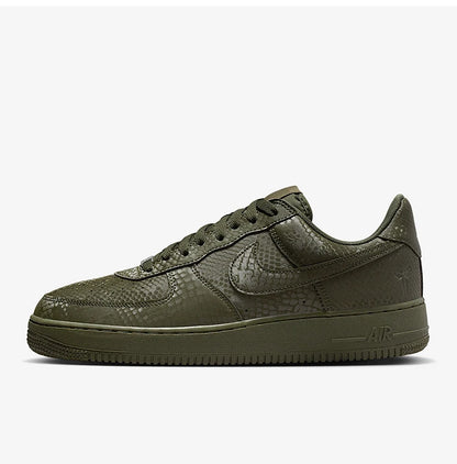 Nike Authentic jesenski stil muške niske tenisice otporne na habanje s uzorkom zmijske kože IB0018-301