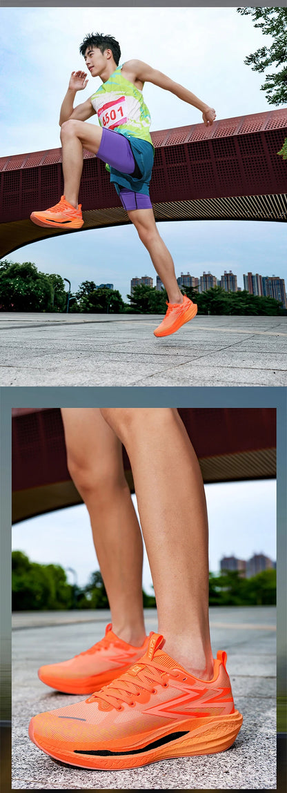 Marathon Men Running Shoes Carbon Board Speciality Sports Breathable Lightweight Women's Comfortable Chunta Athletic Sneakers