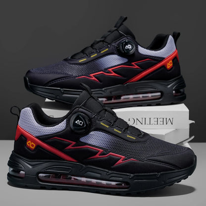 Spring & Summer Men's Running Shoes  Outdoor Hiking,Wear-Resistant Trail Shoes with BOA Closure,Breathable Sports & Casual Style
