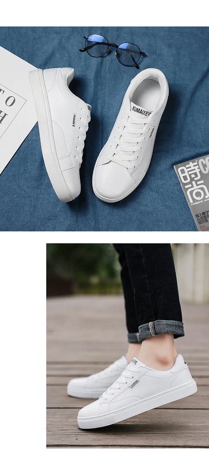 Scarpe da skateboard casual da uomo, scarpe bianche, scarpe da tempo libero per attività all'aperto, sneakers, scarpe da passeggio traspiranti, scarpe basse, Chaussure Homme 39-48