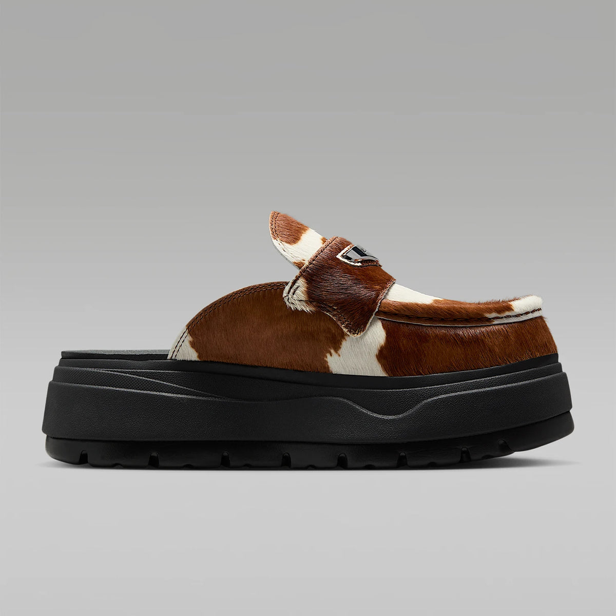 Oryginalne damskie buty codzienne Nike JORDAN z grubą podeszwą i nadrukiem IB1497-001