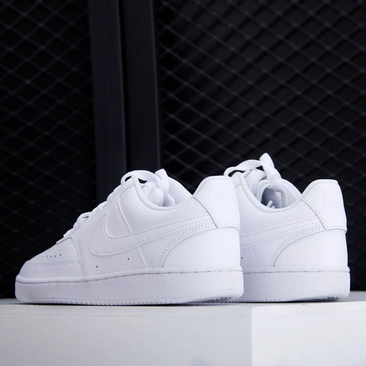 Nike Genuine Court Vision Low Ténis unissexo de cano baixo duráveis CD5434-100