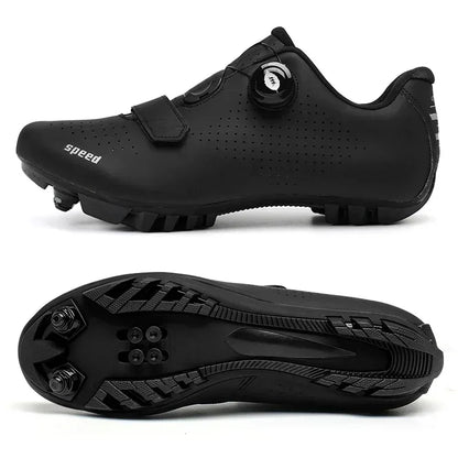 New Men Cycling Sneaker Shoes with Cleat Road Mountain Bike Racing Women Bicycle Spd Unisex Mtb Shoes Zapatillas Ciclismo Mtb