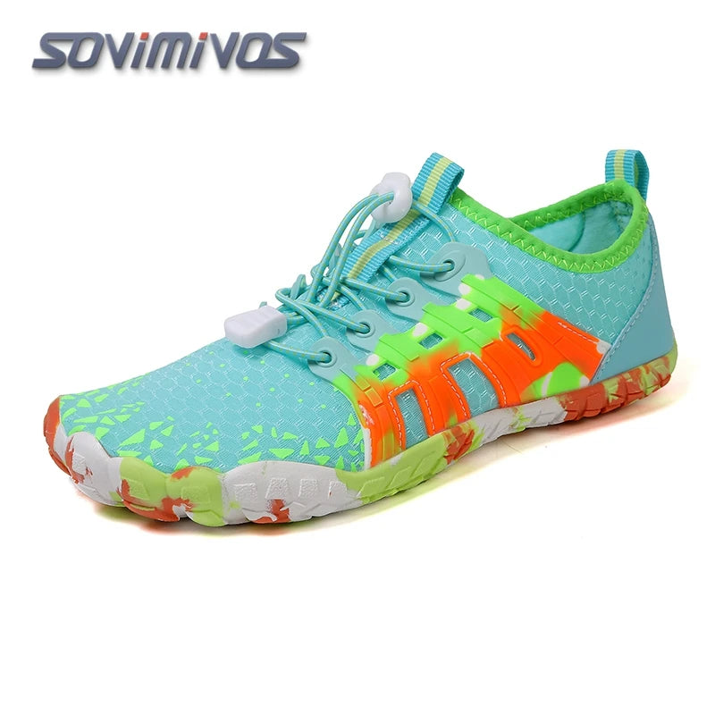 Men's Trail Running Shoes, Lightweight Athletic Zero Drop Barefoot Shoes Non Slip Outdoor Walking Minimalist Shoes for Women