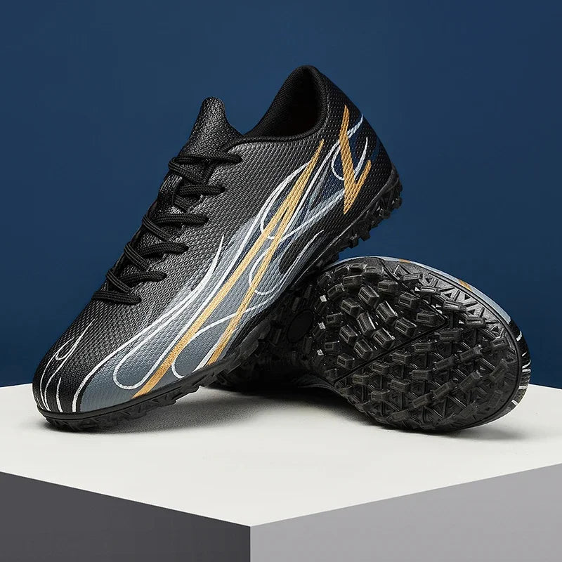 Large Size 46 47 Football Shoes for Men Training Sports Matches Artificial Grass TF Spike Cross-Border Shoe Male Footwear