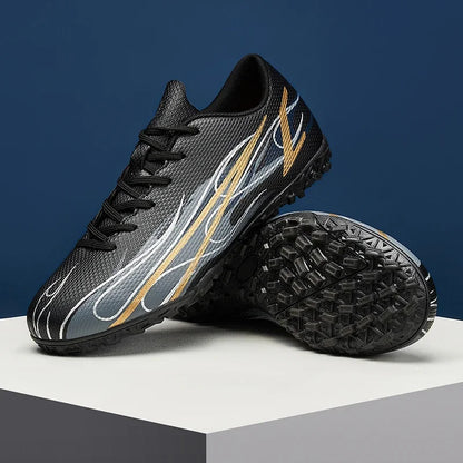 Large Size 46 47 Football Shoes for Men Training Sports Matches Artificial Grass TF Spike Cross-Border Shoe Male Footwear