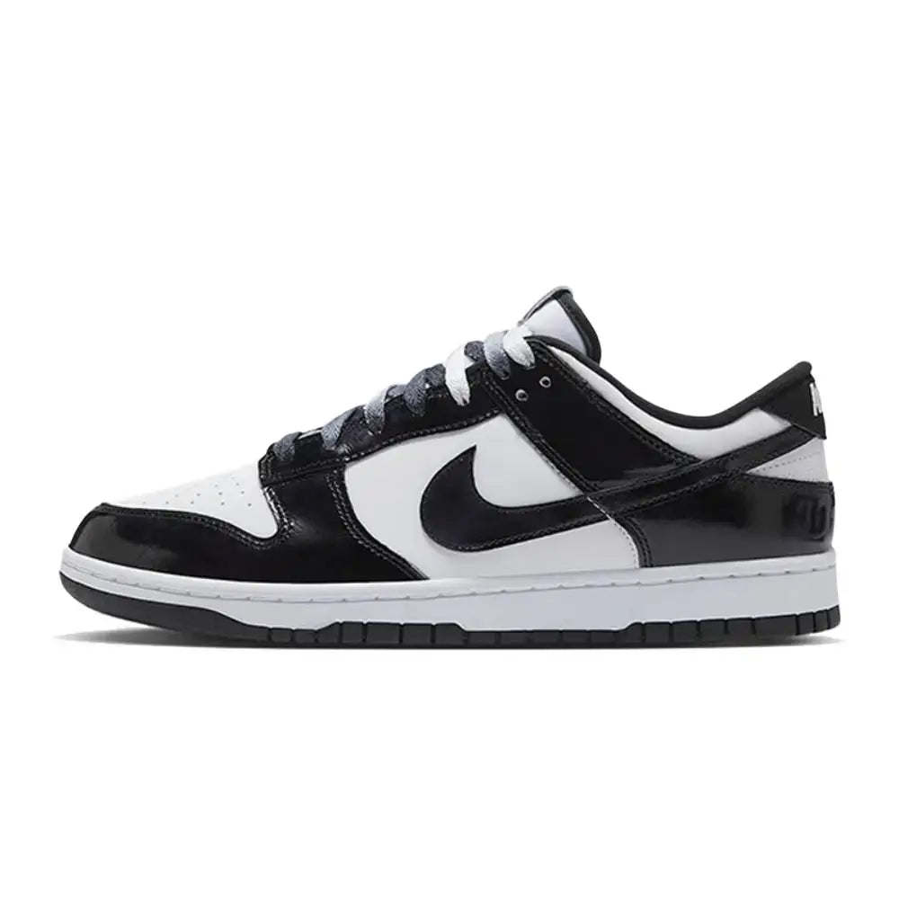 Nike Dunk Low Pink and White Colorway Low-Top Retro Casual Sneakers Durable Skate Shoes for Women DD1873-112