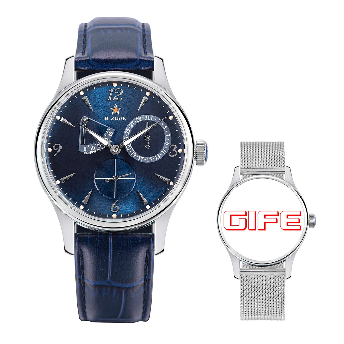 Relógio de Homem Pilot 40mm 1963 Automático Mecânico de Pulso, Movimento Tianjin ST1780, Design Militar, Novo 2024