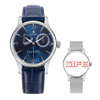 Relógio de Homem Pilot 40mm 1963 Automático Mecânico de Pulso, Movimento Tianjin ST1780, Design Militar, Novo 2024