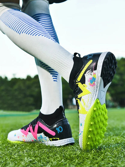 Нови мъжки футболни обувки Society Cleats, професионални футболни обувки за зала, бързи футболни бутонки за терен, оригинални тренировъчни маратонки за момчета