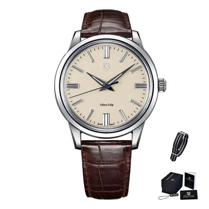 2025 PAGANI DESIGN 38MM Men's Classic Fashion Quartz Watches PD1731 VH31 Mov Stainless Steel Sport Waterproof Clock reloj hombre