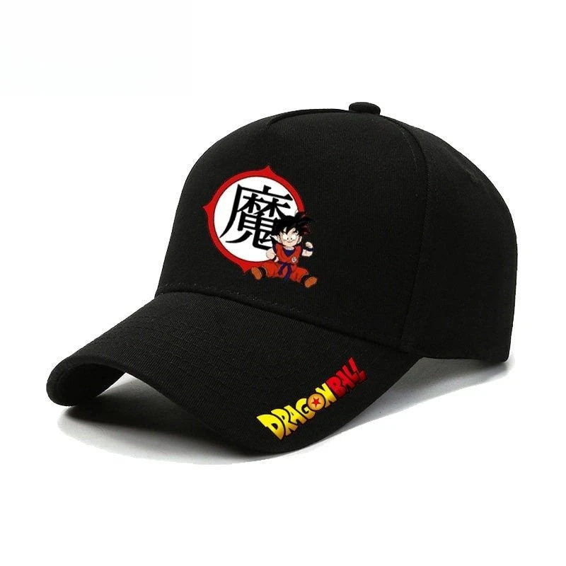 Casquette de baseball unisexe polyvalente et décontractée Dragon Ball Master Roshi Son Goku, imprimé créatif de haute qualité inspiré de l'anime et des dessins animés