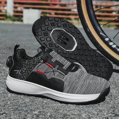 Buty rowerowe MTB z blokami do pedałów płaskich, buty rowerowe Mountain Man, buty do szybkiej jazdy wyścigowej, buty do rowerów szosowych, obuwie z blokadą stopy, obuwie męskie