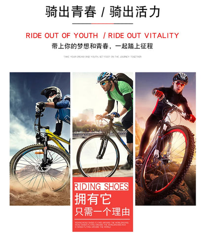 New cycling shoes road cycling men's racing competition self-locking speed cycling sports shoes women's Spd Cleats cycling shoes