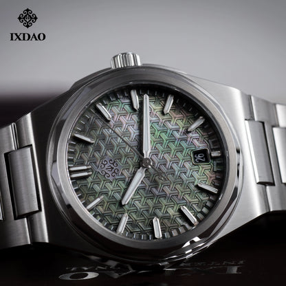 IX&DAO 2025 Novo Relógio Masculino Warrior Automático Mecânico 37mm Movimento Miyota 9015 Safira Aço Inoxidável Impermeável 10Bar BGW