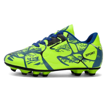 Buty piłkarskie dla dzieci Sports Society Field Chłopięce buty do piłki nożnej Futsal Szybkie buty do halowej piłki nożnej Oryginalne buty z kolcami do kostek Buty piłkarskie
